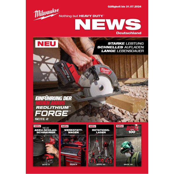 Milwaukee - Katalog Angebote News Heavy Duty 2021...