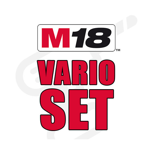 Milwaukee - M18 Vario Set (zum selber zusammenstellen)